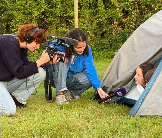 reportage colo cinéma film atelier enfants séjour colonie de vacances